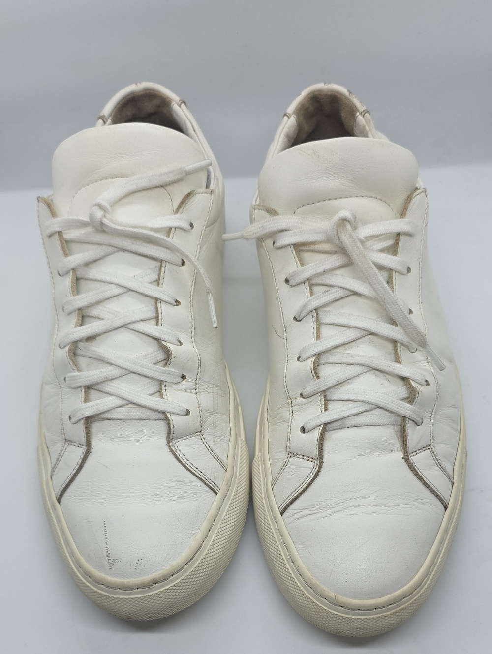 Common Project ACHILLES Men's White Leather Low-Top Sneakers